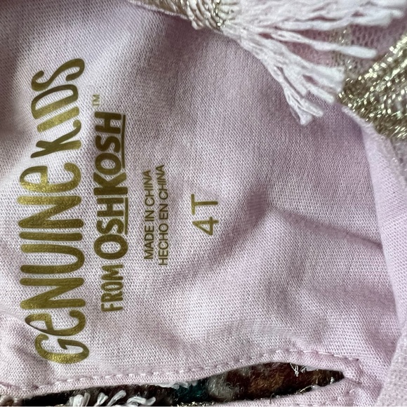 Worn *once* GORGEOUS unique light pink and gold fringe detail dress - Picture 7 of 8